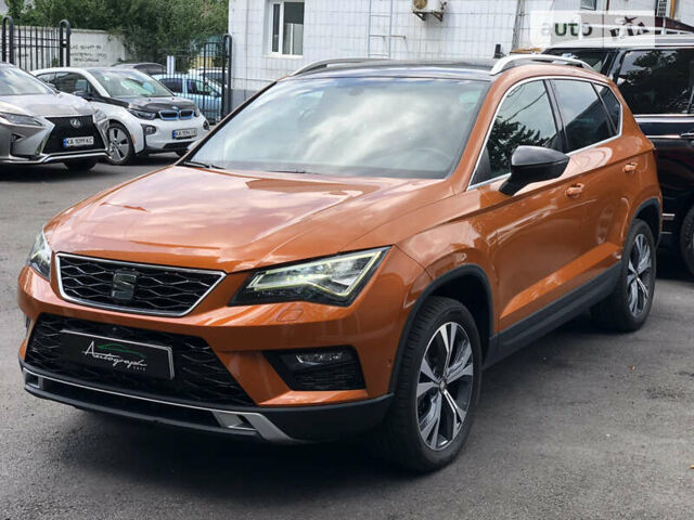 Оранжевый Сеат Ateca, объемом двигателя 2 л и пробегом 22 тыс. км за 32500 $, фото 2 на Automoto.ua