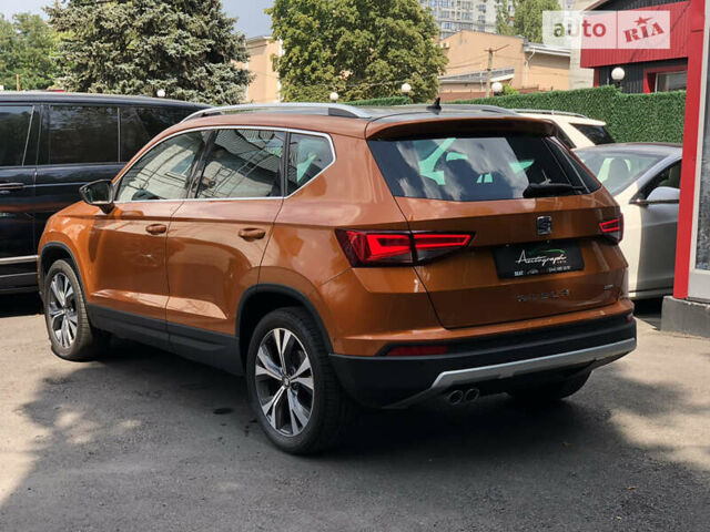 Оранжевый Сеат Ateca, объемом двигателя 2 л и пробегом 22 тыс. км за 32500 $, фото 8 на Automoto.ua