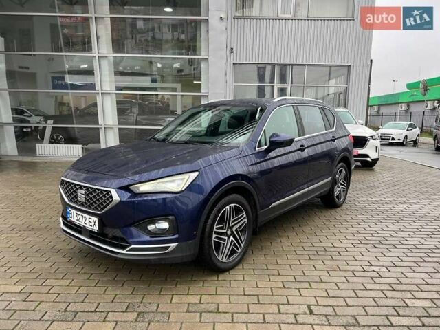 Синий Сеат Tarraco, объемом двигателя 1.97 л и пробегом 140 тыс. км за 27000 $, фото 1 на Automoto.ua