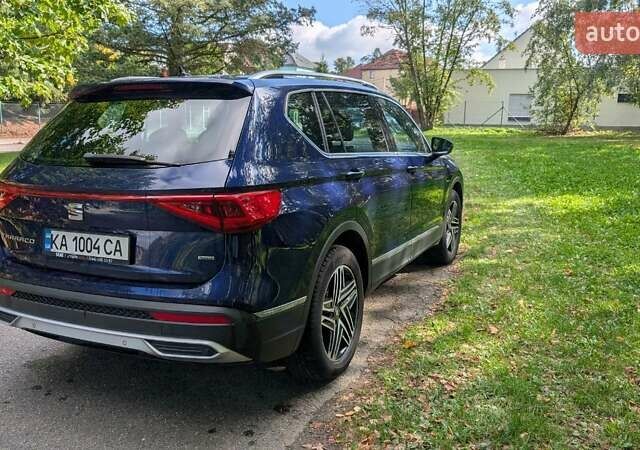 Синій Сеат Tarraco, об'ємом двигуна 1.97 л та пробігом 49 тис. км за 30300 $, фото 3 на Automoto.ua