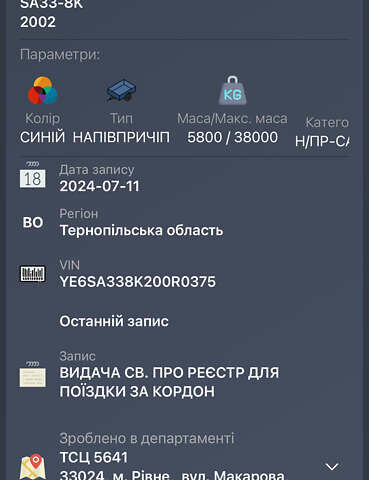 СТАС SA 33-9K, объемом двигателя 0 л и пробегом 0 тыс. км за 19200 $, фото 10 на Automoto.ua
