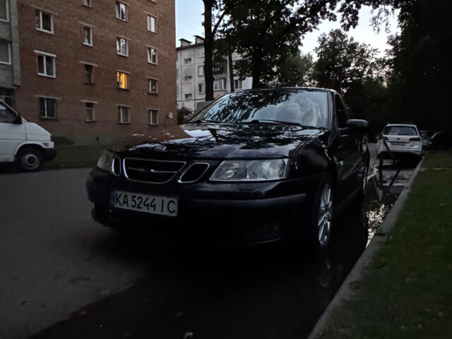 Чорний Сааб 9-3, об'ємом двигуна 2 л та пробігом 270 тис. км за 4000 $, фото 3 на Automoto.ua
