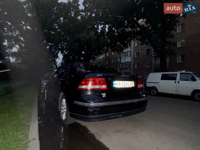 Черный Сааб 9-3, объемом двигателя 2 л и пробегом 270 тыс. км за 4000 $, фото 2 на Automoto.ua