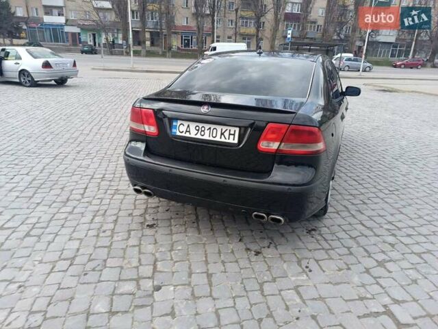 Черный Сааб 9-3, объемом двигателя 2 л и пробегом 374 тыс. км за 3950 $, фото 8 на Automoto.ua