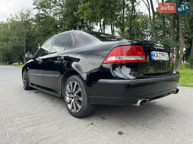 Черный Сааб 9-3, объемом двигателя 2 л и пробегом 413 тыс. км за 4500 $, фото 3 на Automoto.ua