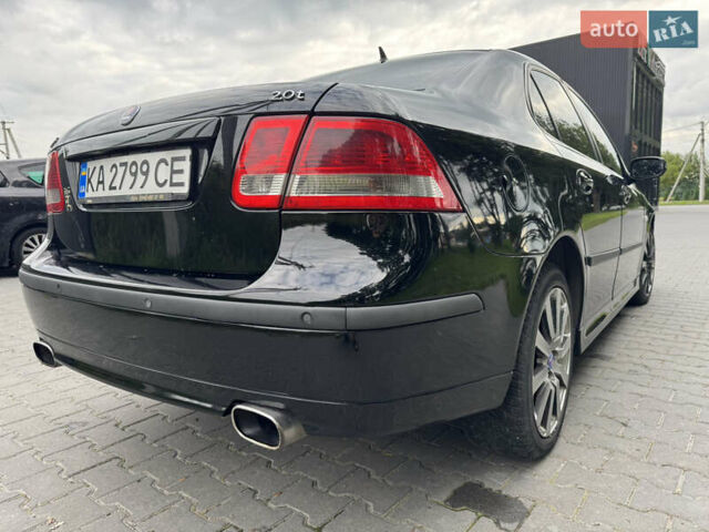 Черный Сааб 9-3, объемом двигателя 2 л и пробегом 413 тыс. км за 4500 $, фото 1 на Automoto.ua