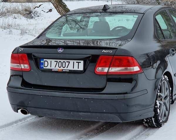 Черный Сааб 9-3, объемом двигателя 2 л и пробегом 310 тыс. км за 5500 $, фото 4 на Automoto.ua