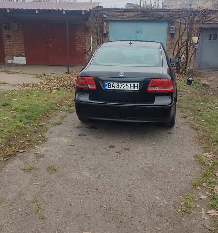 Черный Сааб 9-3, объемом двигателя 2.17 л и пробегом 350 тыс. км за 3300 $, фото 1 на Automoto.ua