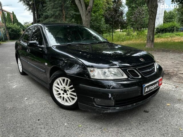Черный Сааб 9-3, объемом двигателя 2.2 л и пробегом 398 тыс. км за 4190 $, фото 2 на Automoto.ua