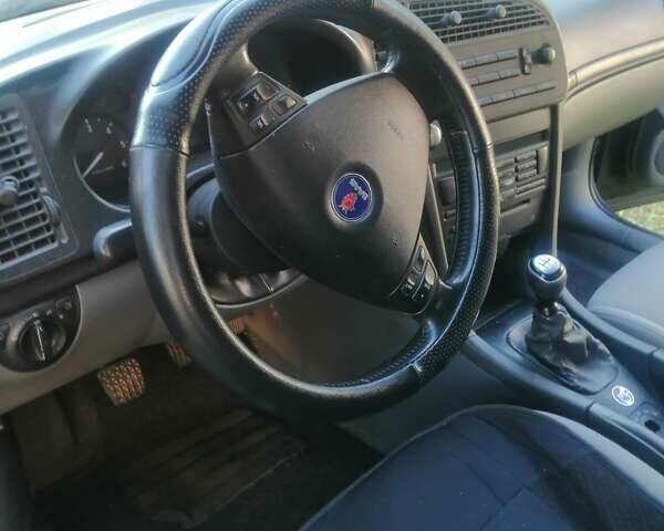 Черный Сааб 9-3, объемом двигателя 2.2 л и пробегом 340 тыс. км за 3100 $, фото 1 на Automoto.ua