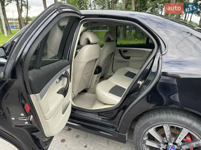 Черный Сааб 9-3, объемом двигателя 2 л и пробегом 413 тыс. км за 4500 $, фото 10 на Automoto.ua