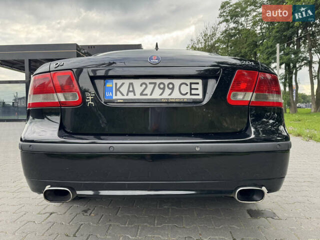 Черный Сааб 9-3, объемом двигателя 2 л и пробегом 413 тыс. км за 4500 $, фото 2 на Automoto.ua