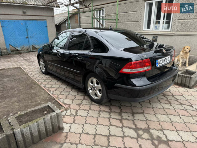 Черный Сааб 9-3, объемом двигателя 2.17 л и пробегом 357 тыс. км за 4400 $, фото 2 на Automoto.ua