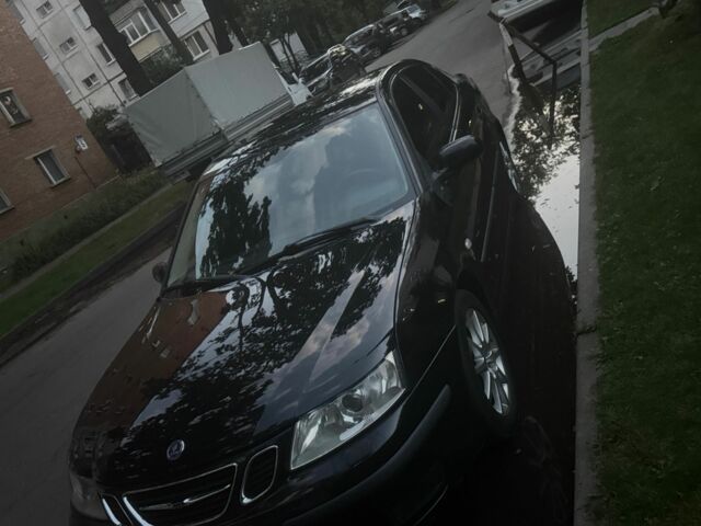 Чорний Сааб 9-3, об'ємом двигуна 2 л та пробігом 270 тис. км за 4000 $, фото 1 на Automoto.ua