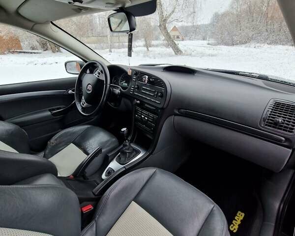 Черный Сааб 9-3, объемом двигателя 2 л и пробегом 310 тыс. км за 5500 $, фото 13 на Automoto.ua