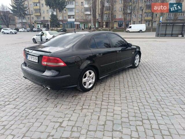 Черный Сааб 9-3, объемом двигателя 2 л и пробегом 374 тыс. км за 3950 $, фото 9 на Automoto.ua