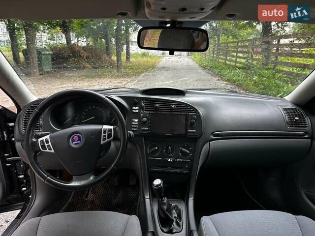 Черный Сааб 9-3, объемом двигателя 2.2 л и пробегом 398 тыс. км за 4190 $, фото 15 на Automoto.ua