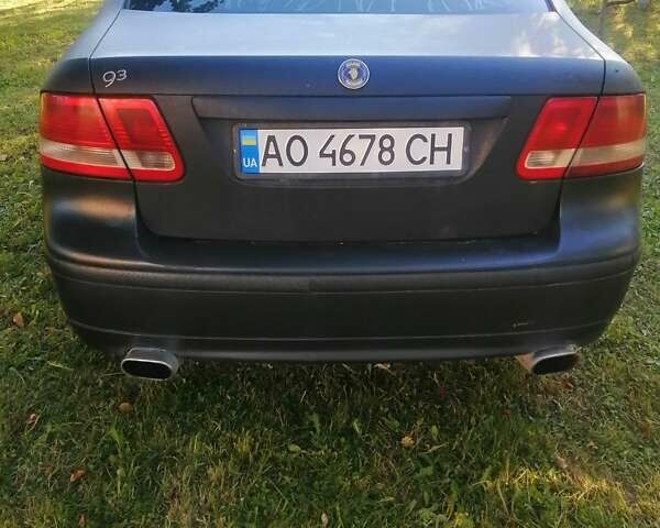 Черный Сааб 9-3, объемом двигателя 2.2 л и пробегом 340 тыс. км за 3100 $, фото 5 на Automoto.ua
