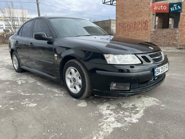 Черный Сааб 9-3, объемом двигателя 1.91 л и пробегом 236 тыс. км за 4100 $, фото 4 на Automoto.ua