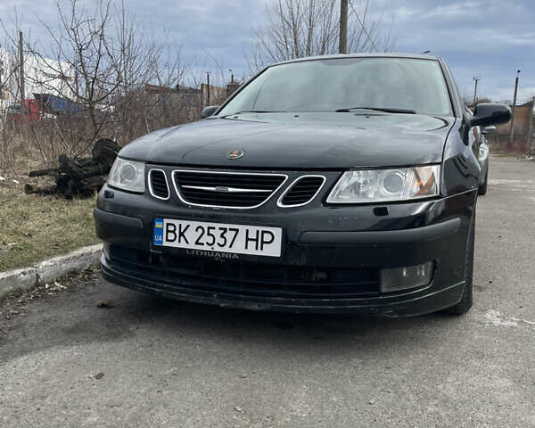 Черный Сааб 9-3, объемом двигателя 1.91 л и пробегом 236 тыс. км за 4100 $, фото 7 на Automoto.ua