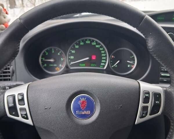Чорний Сааб 9-3, об'ємом двигуна 1.9 л та пробігом 355 тис. км за 4955 $, фото 40 на Automoto.ua