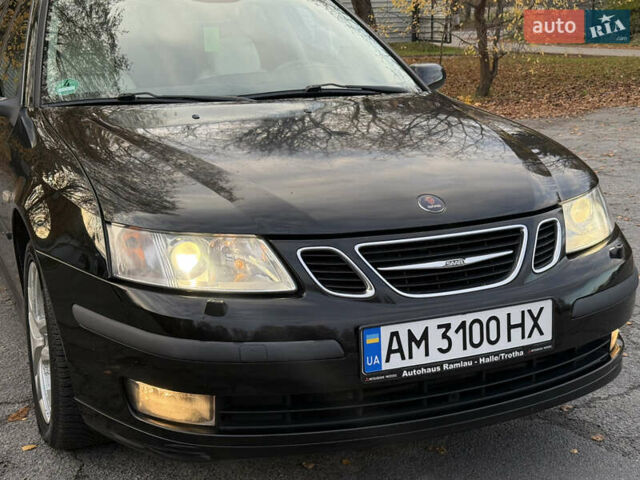 Черный Сааб 9-3, объемом двигателя 2 л и пробегом 306 тыс. км за 7200 $, фото 16 на Automoto.ua