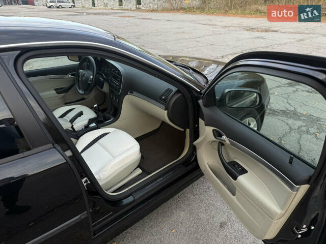 Черный Сааб 9-3, объемом двигателя 2 л и пробегом 306 тыс. км за 7200 $, фото 20 на Automoto.ua