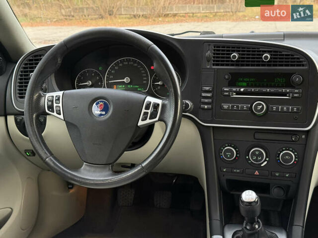 Черный Сааб 9-3, объемом двигателя 2 л и пробегом 306 тыс. км за 7200 $, фото 25 на Automoto.ua