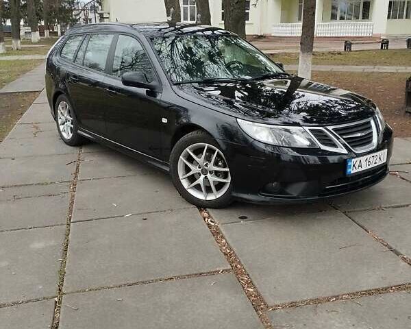 Черный Сааб 9-3, объемом двигателя 2 л и пробегом 333 тыс. км за 6900 $, фото 15 на Automoto.ua