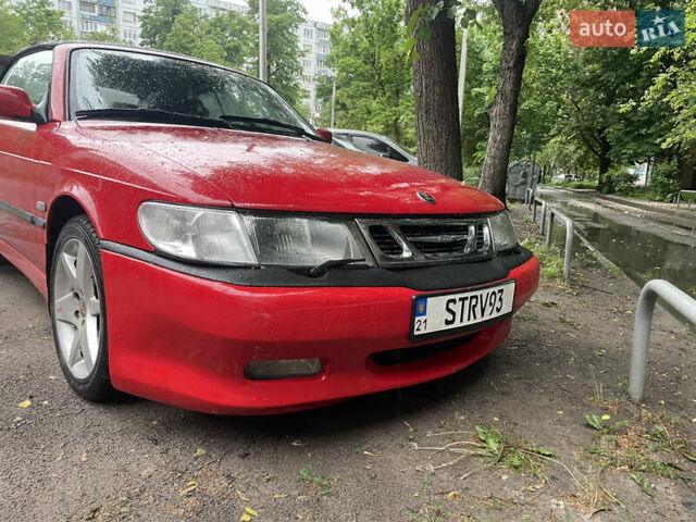 Красный Сааб 9-3, объемом двигателя 2 л и пробегом 138 тыс. км за 8000 $, фото 8 на Automoto.ua