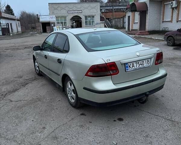 Серый Сааб 9-3, объемом двигателя 1.9 л и пробегом 370 тыс. км за 4000 $, фото 22 на Automoto.ua