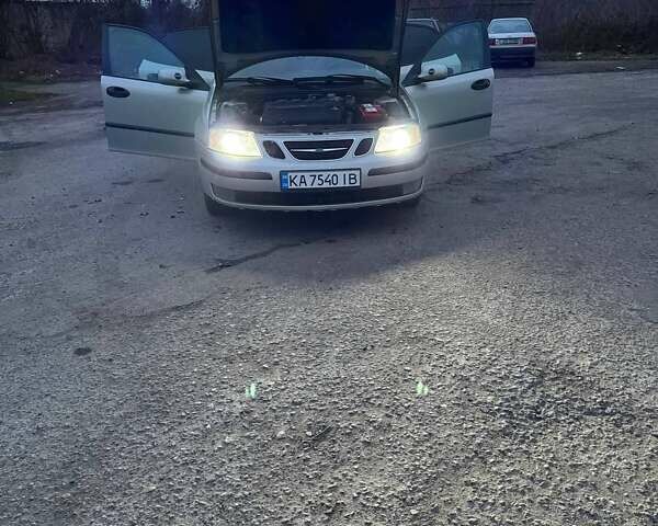 Серый Сааб 9-3, объемом двигателя 1.9 л и пробегом 370 тыс. км за 4000 $, фото 17 на Automoto.ua