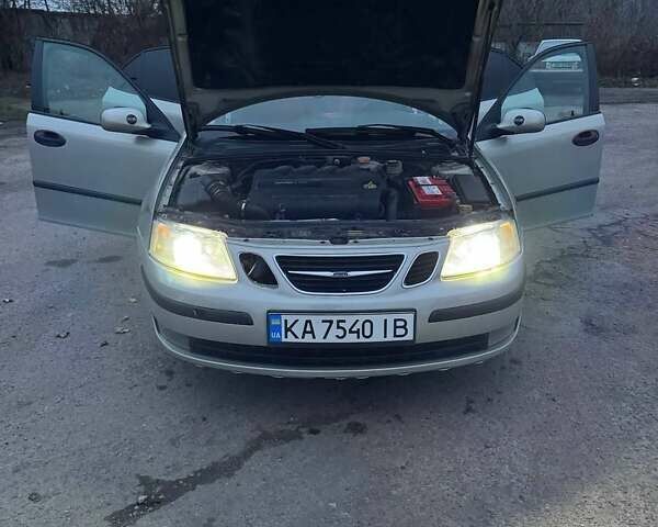 Серый Сааб 9-3, объемом двигателя 1.9 л и пробегом 370 тыс. км за 4000 $, фото 9 на Automoto.ua