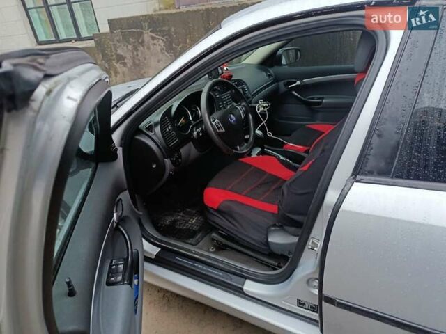 Серый Сааб 9-3, объемом двигателя 2 л и пробегом 376 тыс. км за 4000 $, фото 8 на Automoto.ua