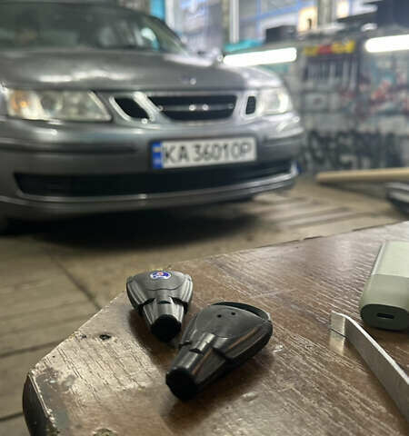 Серый Сааб 9-3, объемом двигателя 1.9 л и пробегом 275 тыс. км за 6000 $, фото 1 на Automoto.ua