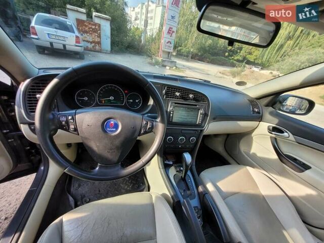 Серый Сааб 9-3, объемом двигателя 1.9 л и пробегом 291 тыс. км за 6000 $, фото 13 на Automoto.ua