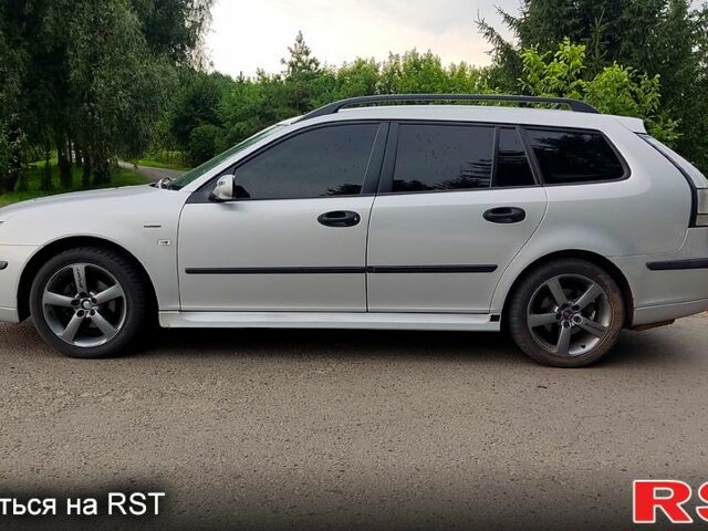 Серый Сааб 9-3, объемом двигателя 1.9 л и пробегом 300 тыс. км за 5500 $, фото 5 на Automoto.ua