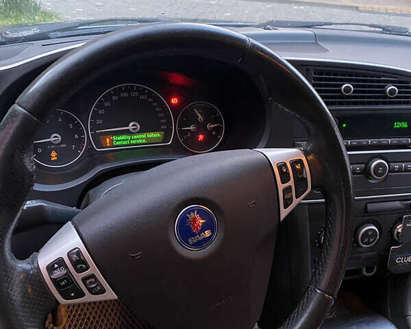 Серый Сааб 9-3, объемом двигателя 2 л и пробегом 280 тыс. км за 7100 $, фото 5 на Automoto.ua