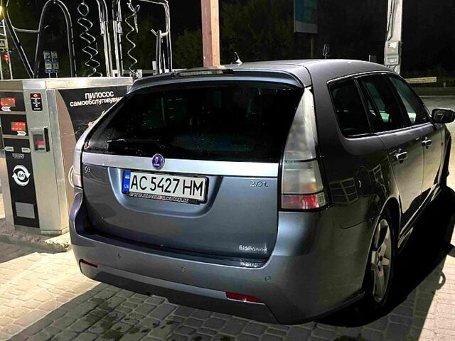 Серый Сааб 9-3, объемом двигателя 2 л и пробегом 236 тыс. км за 8888 $, фото 2 на Automoto.ua