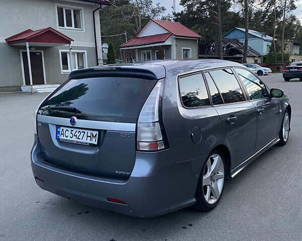 Серый Сааб 9-3, объемом двигателя 2 л и пробегом 280 тыс. км за 7100 $, фото 1 на Automoto.ua