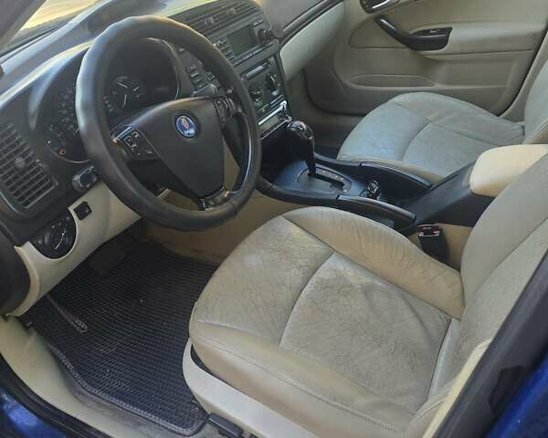 Синій Сааб 9-3, об'ємом двигуна 2 л та пробігом 220 тис. км за 4200 $, фото 12 на Automoto.ua