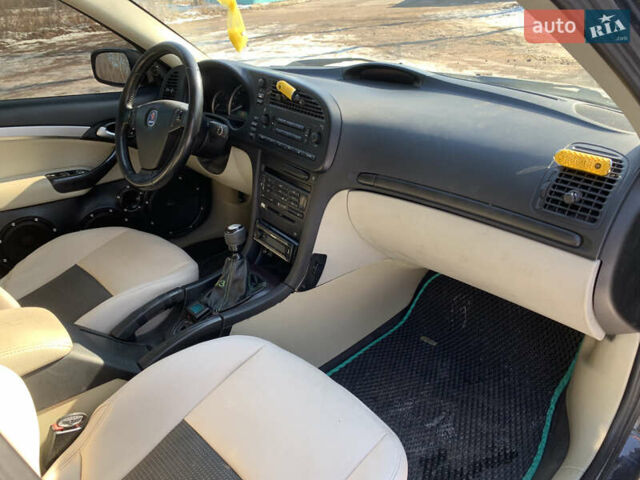 Синий Сааб 9-3, объемом двигателя 1.91 л и пробегом 300 тыс. км за 5100 $, фото 7 на Automoto.ua