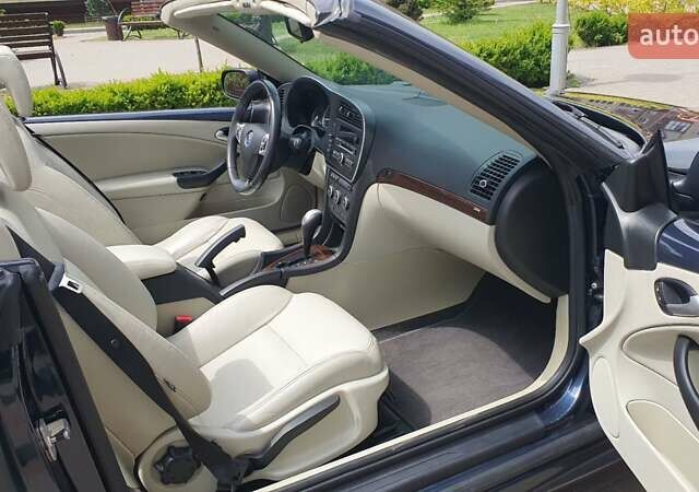 Синий Сааб 9-3, объемом двигателя 2 л и пробегом 266 тыс. км за 8500 $, фото 6 на Automoto.ua