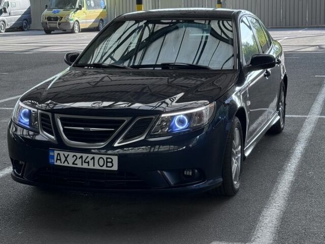 Синий Сааб 9-3, объемом двигателя 2 л и пробегом 207 тыс. км за 9000 $, фото 1 на Automoto.ua