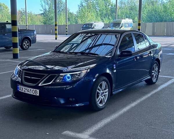 Синий Сааб 9-3, объемом двигателя 2 л и пробегом 128 тыс. км за 9000 $, фото 2 на Automoto.ua