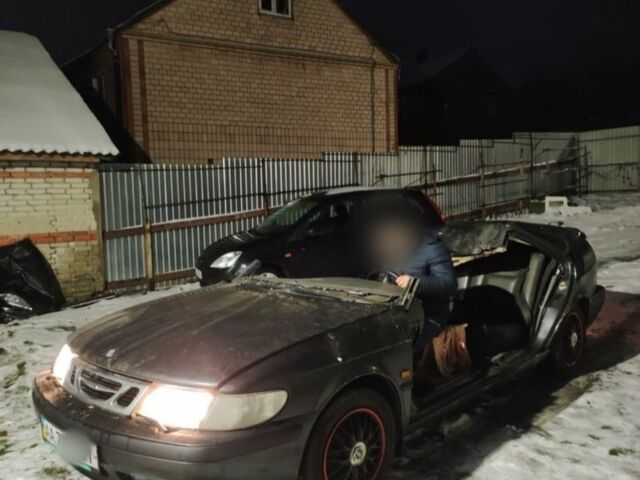 Черный Сааб 9-3 X, объемом двигателя 2 л и пробегом 210 тыс. км за 950 $, фото 1 на Automoto.ua