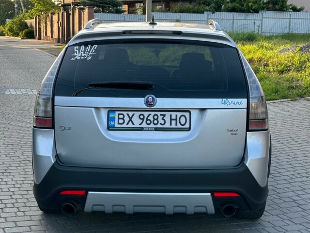 Серый Сааб 9-3 X, объемом двигателя 2 л и пробегом 216 тыс. км за 8000 $, фото 4 на Automoto.ua