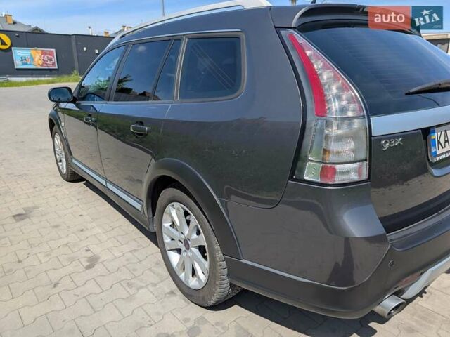 Серый Сааб 9-3X, объемом двигателя 2 л и пробегом 194 тыс. км за 12000 $, фото 5 на Automoto.ua