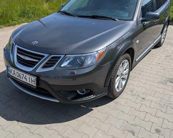 Серый Сааб 9-3X, объемом двигателя 2 л и пробегом 194 тыс. км за 12000 $, фото 1 на Automoto.ua