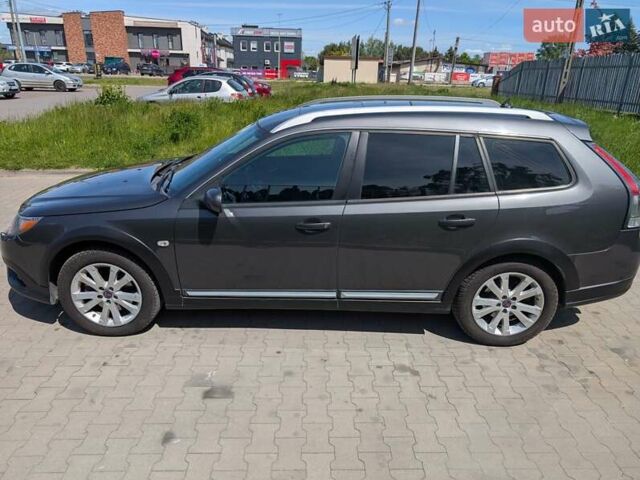 Серый Сааб 9-3X, объемом двигателя 2 л и пробегом 194 тыс. км за 12000 $, фото 2 на Automoto.ua